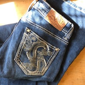 Jeans size 0/W26 Inseam 35 long